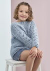Пряжа Rowan Big Wool 100г/80м, цвет 021 Ice Blue (100% мериносовая шерсть)