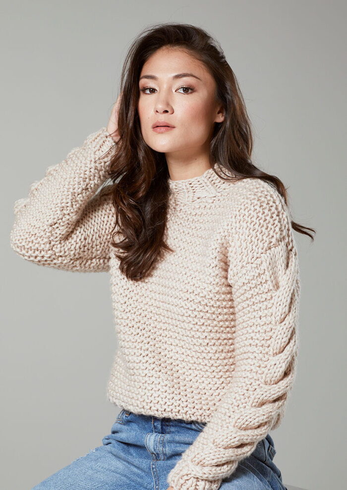 Пряжа Rowan Big Wool 100г/80м, цвет 025 Wild Berry (100% мериносовая шерсть)