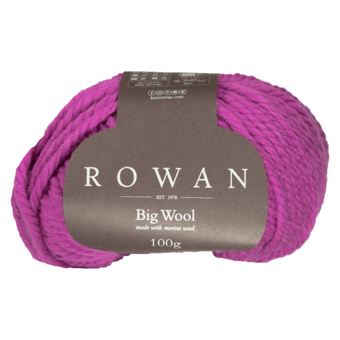 Пряжа Rowan Big Wool 100г/80м, цвет 079 Pantomine (100% мериносовая шерсть) Пряжа Rowan Big Wool 100г/80м, цвет 079 Pantomine (100% мериносовая шерсть)