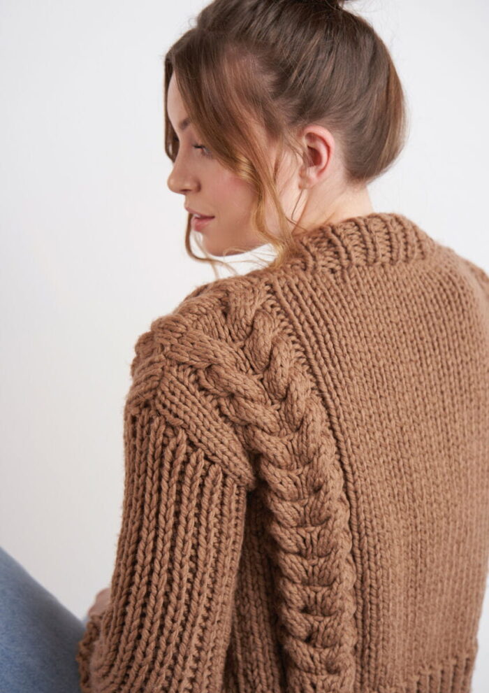 Пряжа Rowan Big Wool 100г/80м, цвет 079 Pantomine (100% мериносовая шерсть) Пряжа Rowan Big Wool 100г/80м, цвет 079 Pantomine (100% мериносовая шерсть)