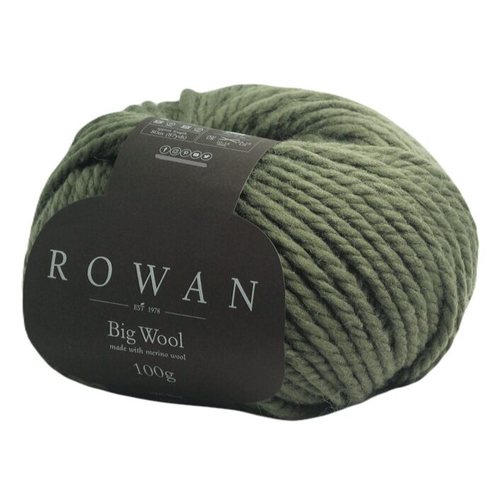 Пряжа Rowan Big Wool 100г/80м, цвет 083 Cactus (100% мериносовая шерсть)