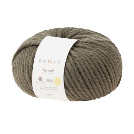 Пряжа Rowan Big Wool 100г/80м, цвет 083 Cactus (100% мериносовая шерсть)