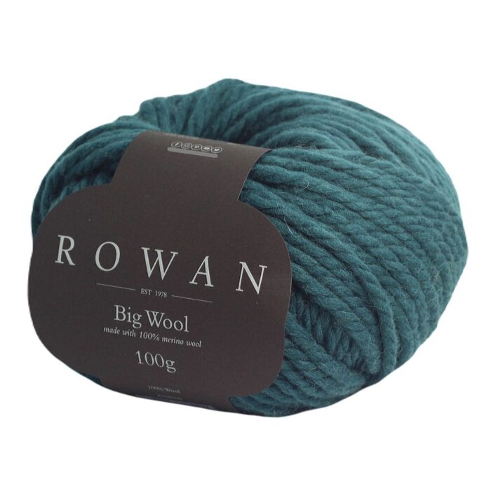Пряжа Rowan Big Wool 100г/80м, цвет 087 Mallard (100% мериносовая шерсть)