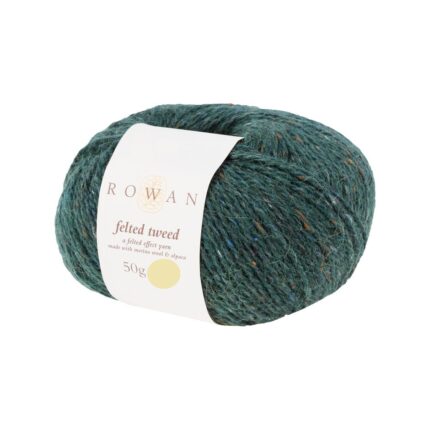 Пряжа Rowan Felted Tweed 50г/175м, цвет 158 Pine (50% шерсть, 25% альпака, 25% вискоза)