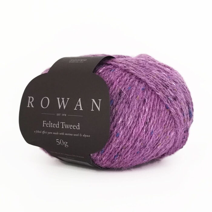 Пряжа Rowan Felted Tweed 50г/175м, цвет 183 Peony (50% шерсть, 25% альпака, 25% вискоза)