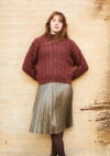 Пряжа Rowan Felted Tweed 50г/175м, цвет 196 Barn Red (50% шерсть, 25% альпака, 25% вискоза)