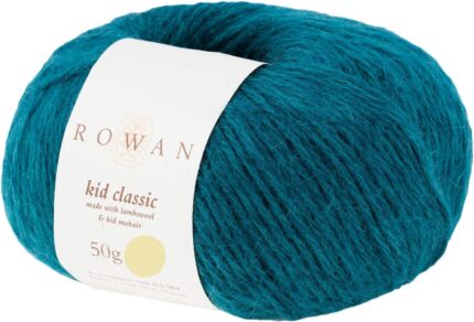 Пряжа Rowan Kid Classic 50г/140м, цвет 871 Canard (70% шерсть, 22% мохер, 8% полиамид)