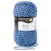 Пряжа Schachenmayr Originals Bravo 50г/133м, 9801211, цвет 08182 синий/черный