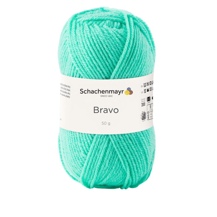 Пряжа Schachenmayr Originals Bravo 50г/133м, 9801211, цвет 08321 изумрудный