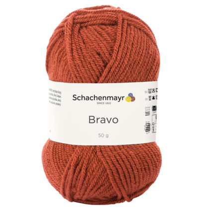 Пряжа Schachenmayr Originals Bravo 50г/133м, 9801211, цвет 08358 марсала коричневый