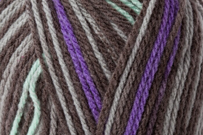 Пряжа Schachenmayr Originals Bravo Color 50г/133м, 9801421, цвет 02107, graphit color серый/розовый