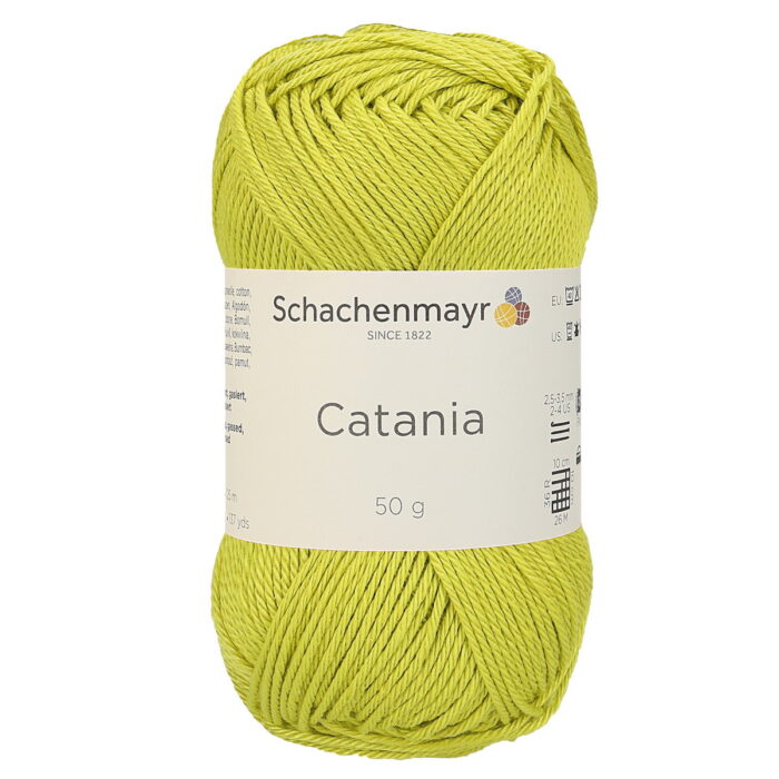 Пряжа Schachenmayr Originals Catania 50г/125м, 9801210, цвет 00245 анисовый Пряжа Schachenmayr Originals Catania 50г/125м, 9801210, цвет 00245 анисовый