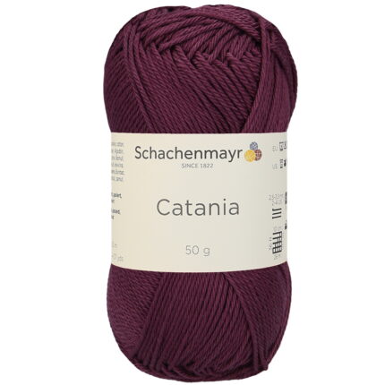 Пряжа Schachenmayr Originals Catania 50г/125м, 9801210, цвет 00394 бордовый