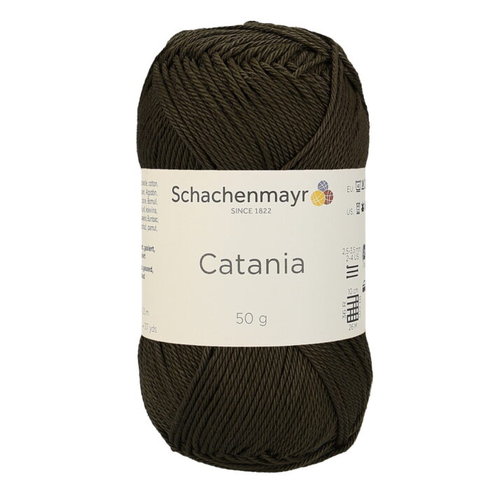 Пряжа Schachenmayr Originals Catania 50г/125м, 9801210, цвет 00414 болотный Пряжа Schachenmayr Originals Catania 50г/125м, 9801210, цвет 00414 болотный