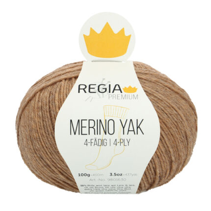 Пряжа Schachenmayr REGIA PREMIUM 4-ply Merino Yak, 100г/400м, цвет 07505 puder meliert