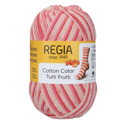 Пряжа Schachenmayr Regia Cotton Color 100г/420м, 9801621, цвет 02420 розовый