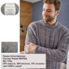 Пряжа Schachenmayr Tuscany Tweed 50г/170м, 9807002, цвет 00098 антрацитовый